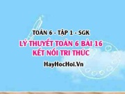 Lý Thuyết Toán 6 Bài 16: Phép Nhân Số Nguyên (Kết Nối Tri Thức)